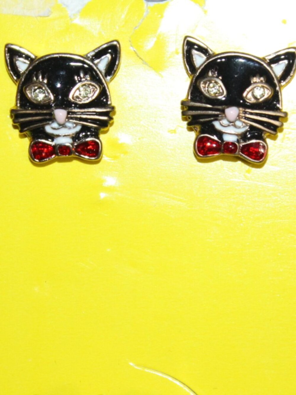 NWT Authentic Betsey Johnson Vintage Brooch & earring ser DARLING! - Picture 3 of 4